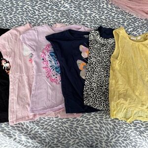 Lot of Girls Tshirts and Tank Sz 5-6